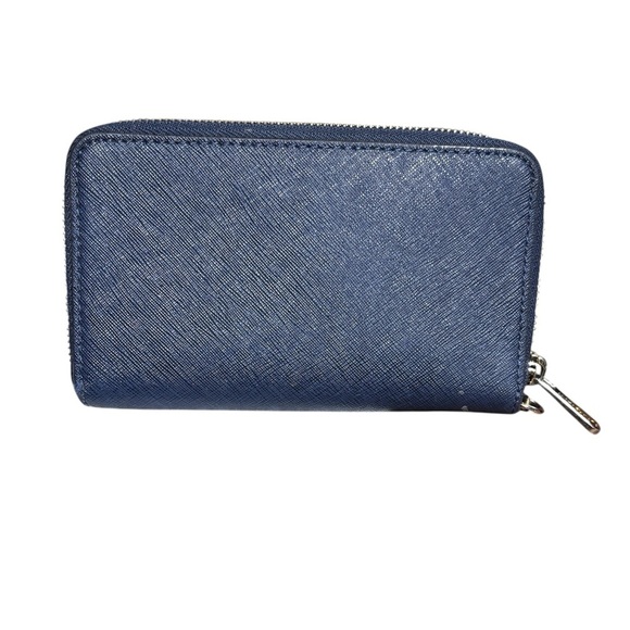 Michael Kors Blue Wallet zip around blue - Picture 5 of 7
